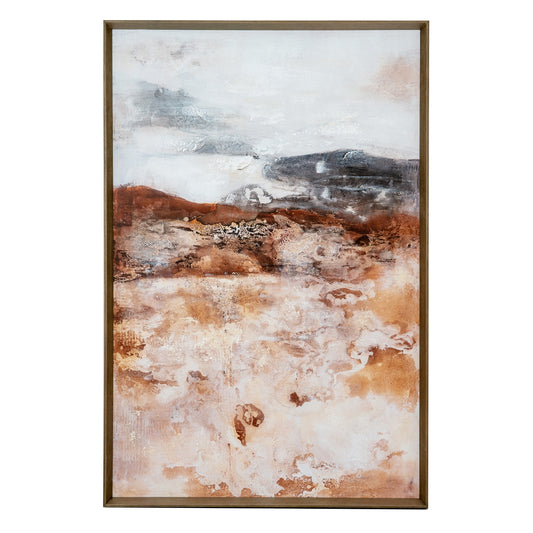 Vista Hand Painted Canvas In Frame